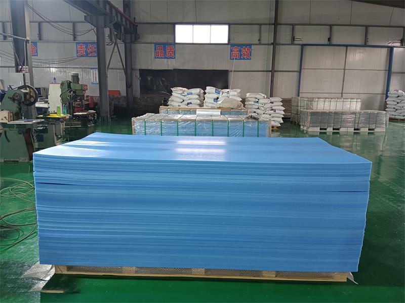 Blue HDPE Sheets